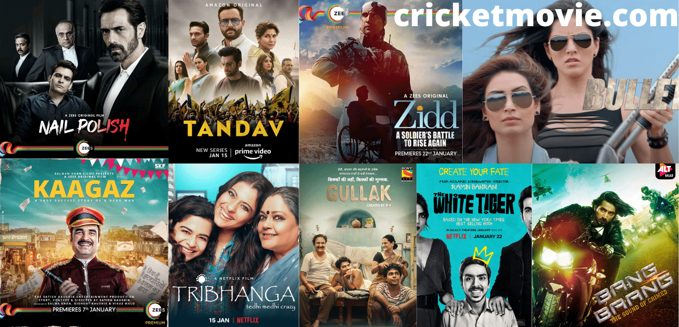 Movies and Webseries releasing in Jan 2021 on OTT-cricketmovie.com