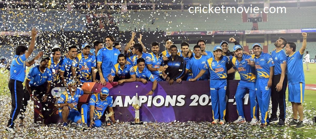 India Legends won Unacademy RSWS-cricketmovie.com