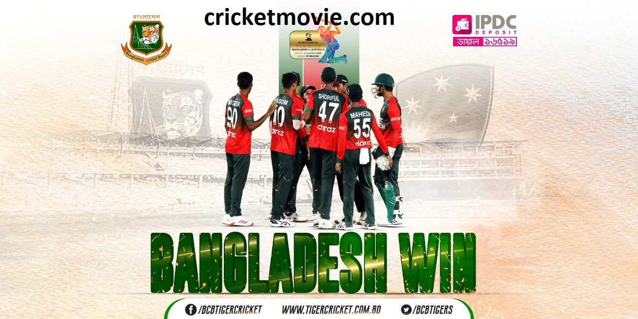 Bangladesh Won First Ever T20 Against Australia-cricketmovie.com