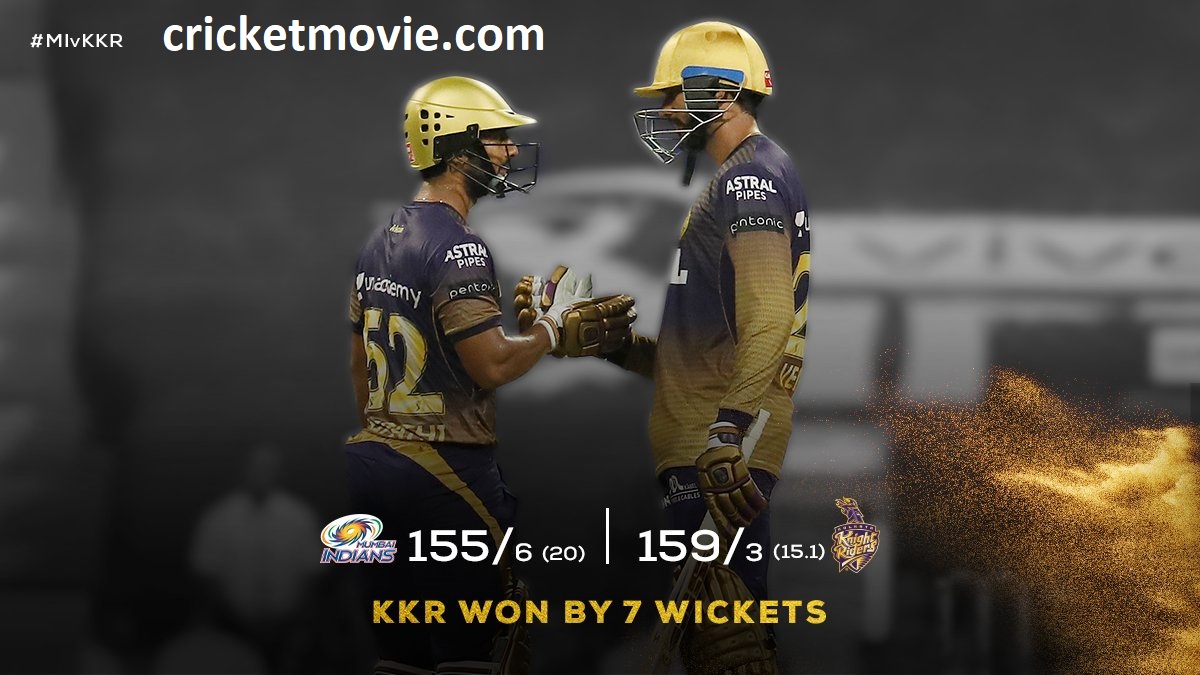 KKR beat MI by 7 wickets-cricketmovie.com