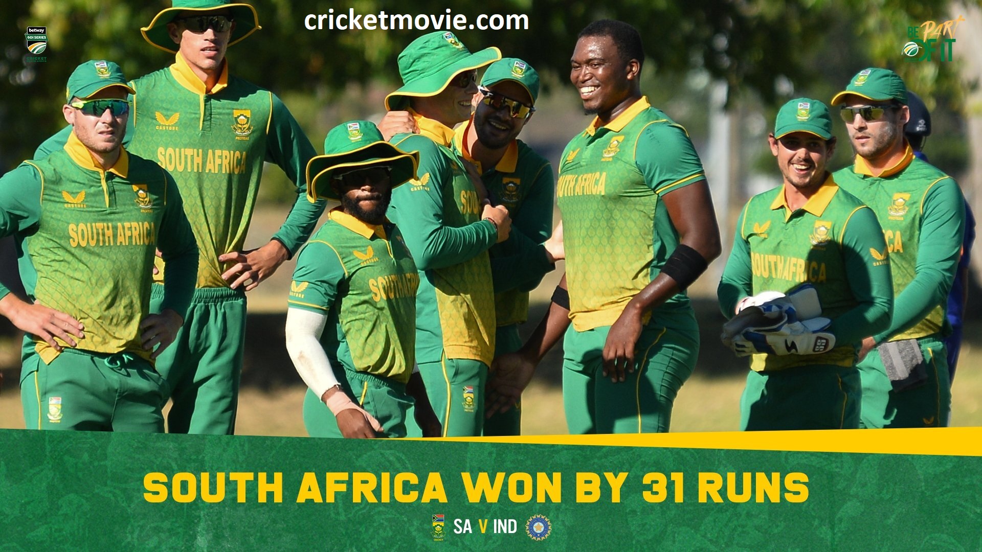 South Africa won 1st ODI by 31 runs against India-cricketmovie.com