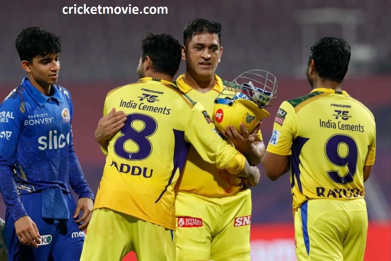 CSK beat MI by 3 wickets in Tata IPL 2022-cricketmovie.com