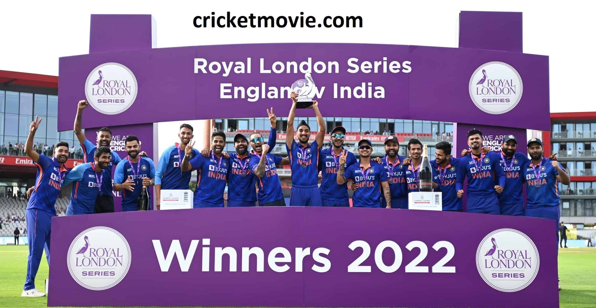 Team India won ODI series against England-cricketmovie.com