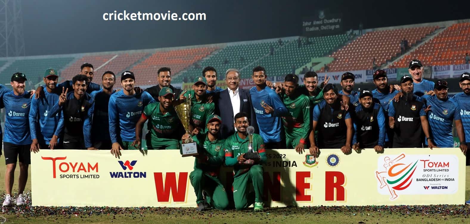 Bangladesh won ODI series against India-cricketmovie.com