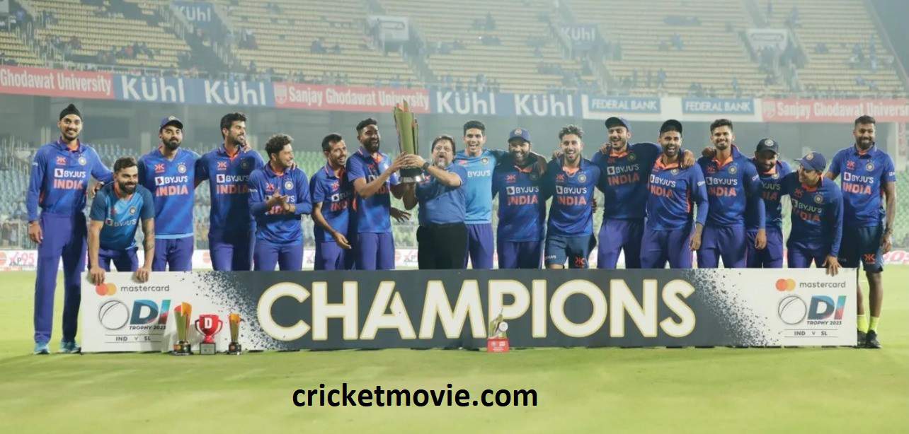 India clean sweeps Sri Lanka in ODI Series 2023-cricketmovie.com