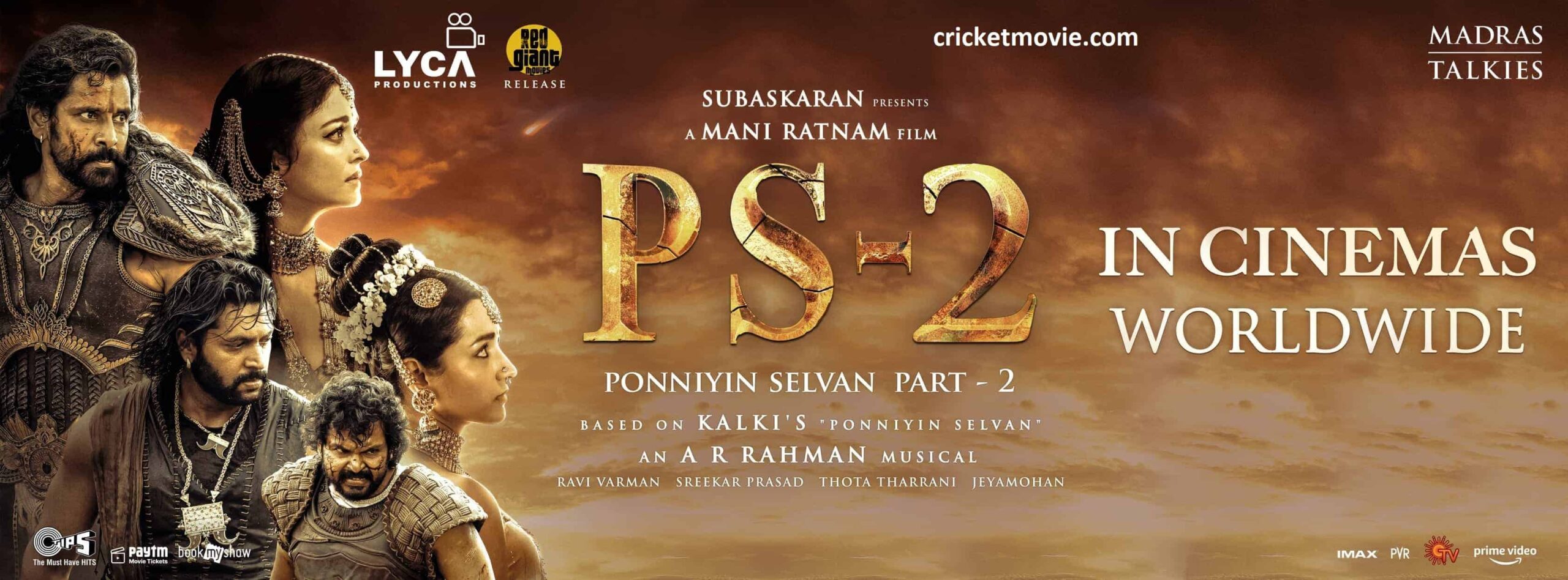 Ponniyin Selvan 2 Hindi Review-cricketmovie.com