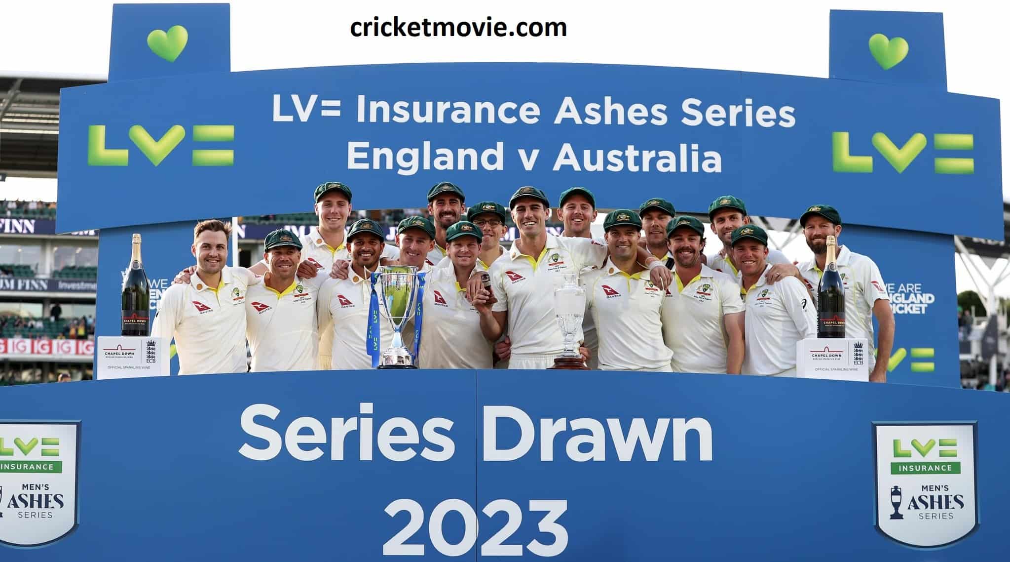 Australia retain Ashes Trophy-cricketmovie.com