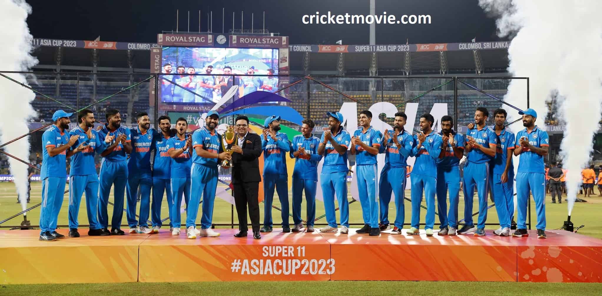 India won Asia Cup 2023 Final-cricketmovie.com