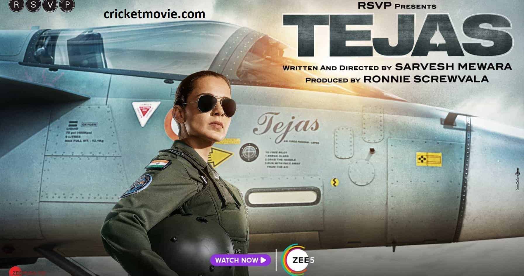 Tejas On Zee5-cricketmovie.com