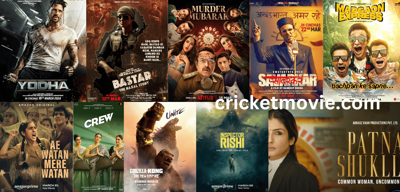 March 2024 releases-cricketmovie.com