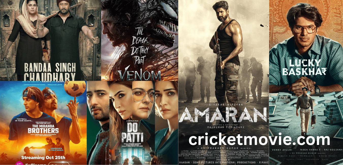 October 2024 releases-cricketmovie.com