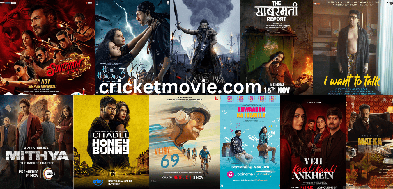 November 2024 releases-cricketmovie.com