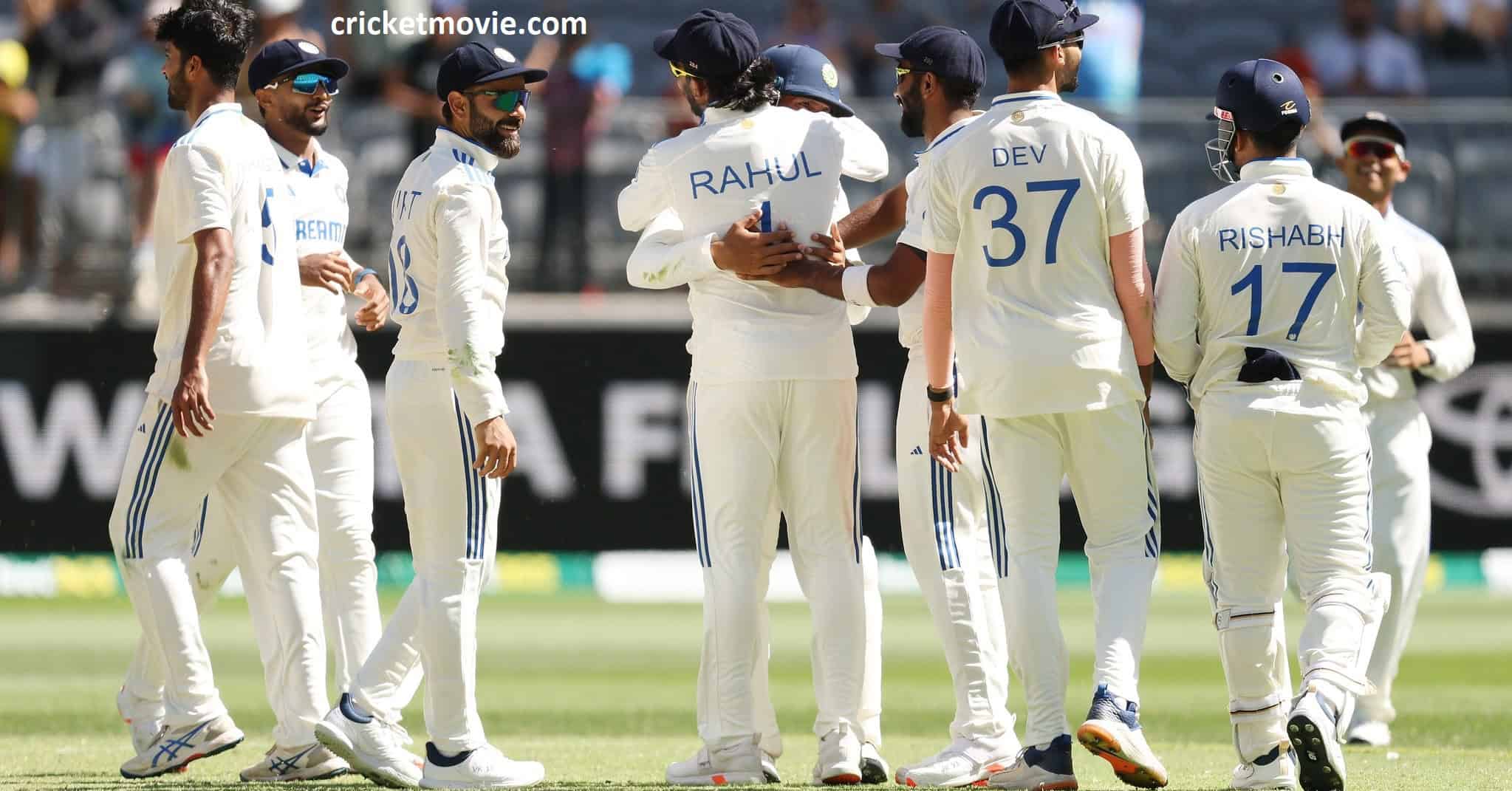 Team India won Perth Test-cricketmovie.com