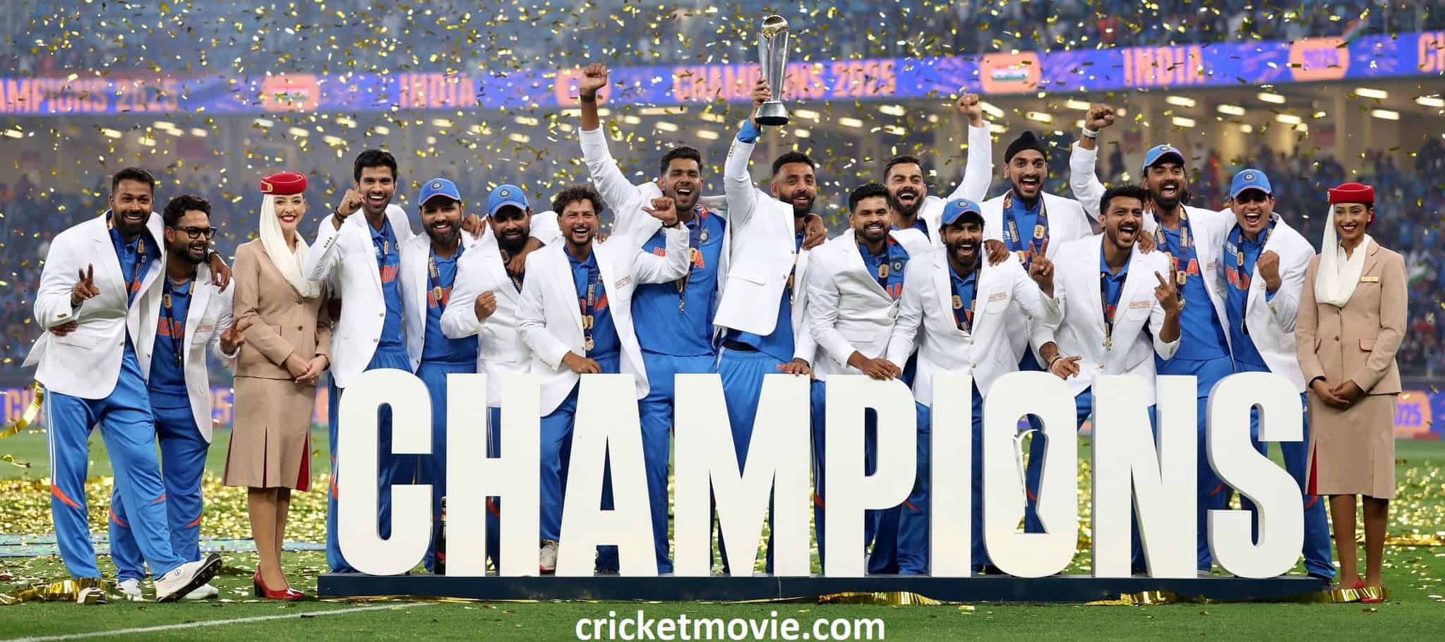Team India won CT 2025-cricketmovie.com