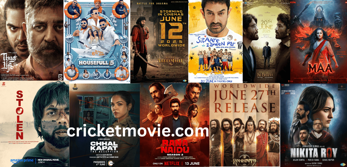 June 2025 releases-cricketmovie.com