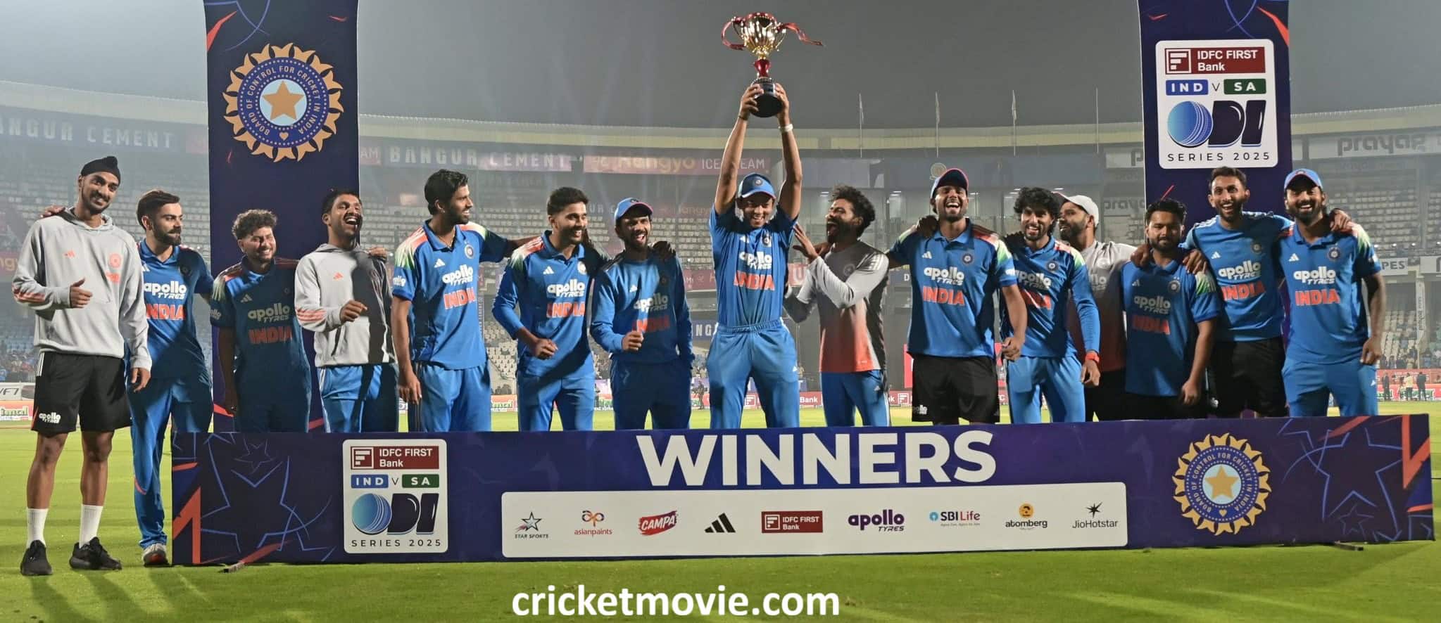 India won ODI series against South Africa-cricketmovie.com